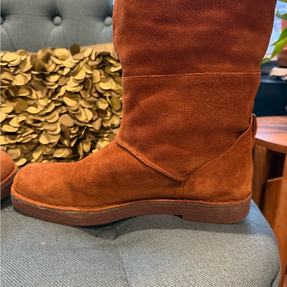 Clarks Drafty Haze Suede Boots - Picture 7 of 14